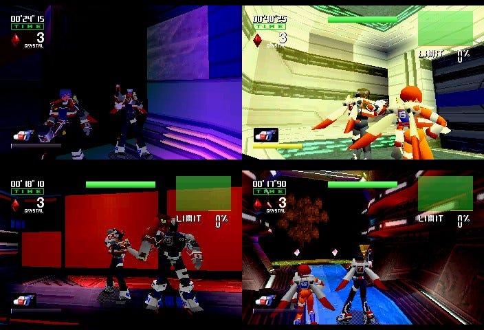 Burning Rangers coop mode