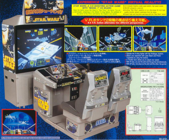 star wars arcade cabinet
