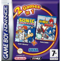2 games in 1: Sonic Advance + Sonic Battle