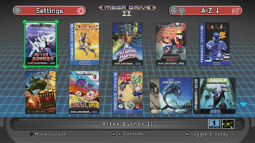 MD Mini 2 menu