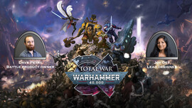 interview total war warhammer 40k gamescom
